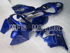 Kawasaki NINJA ZX9R 1998-1999 ABS verkleidung - Flamme - Blau Weiß - MFS3909