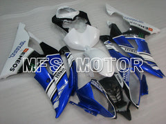 Carénage ABS injecté Yamaha YZF-R6 2008-2016 - Monster - Bleu Blanc Noir - MFS3927
