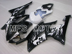 Yamaha YZF-R6 2008-2016 Injection ABS Fairing - Factory Style - Black White - MFS3938
