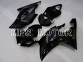 Yamaha YZF-R6 2008-2016 Injection ABS verkleidung - Factory Style - Schwarz matt - MFS3941
