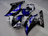 Yamaha YZF-R6 2008-2016 Injection ABS verkleidung - Factory Style - Blau Schwarz - MFS3944