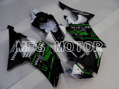 Yamaha YZF-R6 2008-2016 Injection ABS Fairing - Monster - Green Black - MFS3947