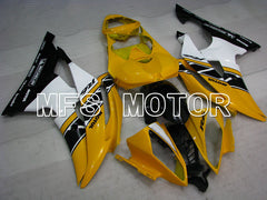 Yamaha YZF-R6 2008-2016 Injection ABS Fairing - Factory Style - White Yellow - MFS3964
