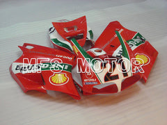 Ducati 748 / 998 / 996 1994-2002 Injection ABS verkleidung - INFO STRADA - Rot - MFS3972