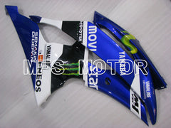 Carénage ABS injecté Yamaha YZF-R6 2008-2016 - Monster - Bleu Noir - MFS3975