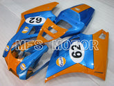 Ducati 748 / 998 / 996 1994-2002 Injection ABS verkleidung - Gulf - Blau Orange - MFS3980