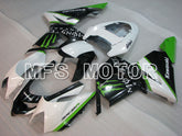 Kawasaki NINJA ZX10R 2004-2005 Injection ABS Fairing - Monster - Black White - MFS3985