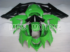 Carénage ABS injecté Kawasaki NINJA ZX10R 2004-2005 - Style usine - Noir Vert - MFS3988