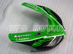 Kawasaki NINJA ZX10R 2006-2007 Injection ABS verkleidung - anderen - Schwarz Grün - MFS3996