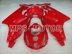 Ducati 749 / 999 2003-2004 Injection ABS verkleidung - Factory Style - Rot - MFS4007