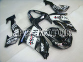 Kawasaki NINJA ZX10R 2006-2007 Injection ABS Fairing - West - Black White - MFS4012