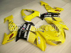 Kawasaki NINJA ZX10R 2006-2007 Injection ABS verkleidung - Factory Style - Schwarz Gelb - MFS4017