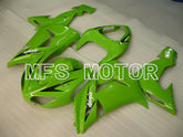 Kawasaki NINJA ZX10R 2006-2007 Injection ABS verkleidung - Factory Style - Grün - MFS4019