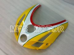 Carénage ABS injecté Ducati 749 / 999 2003-2004 - Style usine - Jaune Blanc - MFS4020