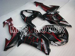 Kawasaki NINJA ZX10R 2006-2007 Injection ABS verkleidung - Corona - Schwarz Rot - MFS4023