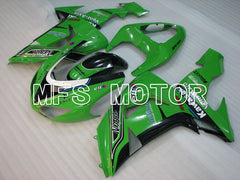 Kawasaki NINJA ZX10R 2006-2007 Injection ABS verkleidung - anderen - Schwarz Grün - MFS4029
