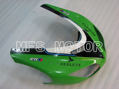 Kawasaki NINJA ZX10R 2006-2007 Injection ABS verkleidung - anderen - Schwarz Grün - MFS4029