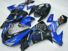 Kawasaki NINJA ZX10R 2006-2007 Injection ABS verkleidung - Monster - Schwarz Blau - MFS4031