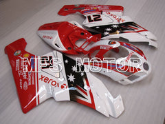 Carénage ABS Injection Ducati 749 / 999 2003-2004 - Xerox - Rouge Blanc - MFS4033