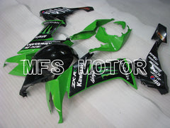 Kawasaki NINJA ZX10R 2008-2010 Injection ABS verkleidung - Monster - Schwarz Grün - MFS4045