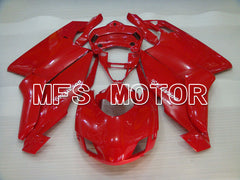 Carénage ABS injecté Ducati 749 / 999 2005-2006 - Style usine - Rouge - MFS4049