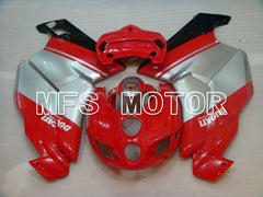 Ducati 749 / 999 2005-2006 Injection ABS Fairing - Factory Style - Red Silver - MFS4054