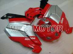 Ducati 749 / 999 2005-2006 Injection ABS Fairing - Factory Style - Red Silver - MFS4054