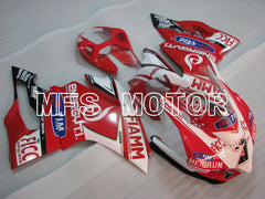 Ducati 1199 2011-2014 Carénage ABS Injection - FIAMM - Rouge Blanc - MFS4066
