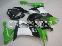Kawasaki NINJA ZX10R 2008-2010 Injection ABS verkleidung - Factory Style - Schwarz Grün Weiß - MFS4071