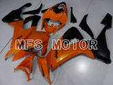 Carénage ABS injecté Kawasaki NINJA ZX10R 2008-2010 - Style usine - Noir Orange - MFS4074