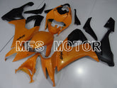 Carénage ABS injecté Kawasaki NINJA ZX10R 2008-2010 - Style usine - Noir Orange - MFS4075