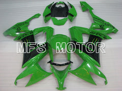 Kawasaki NINJA ZX10R 2008-2010 Injection ABS verkleidung - Monster - Schwarz Grün - MFS4078