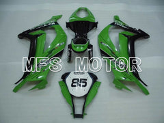 Kawasaki NINJA ZX10R 2011-2015 Injection ABS verkleidung - anderen - Schwarz Grün - MFS4083