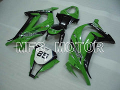 Kawasaki NINJA ZX10R 2011-2015 Injection ABS verkleidung - anderen - Schwarz Grün - MFS4083