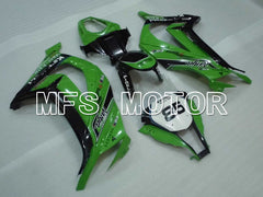 Kawasaki NINJA ZX10R 2011-2015 Injection ABS verkleidung - anderen - Schwarz Grün - MFS4083