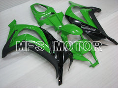 Kawasaki NINJA ZX10R 2011-2015 Injection ABS Fairing - Factory Style - Black Green - MFS4085