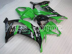 Kawasaki NINJA ZX10R 2011-2015 Injection ABS Fairing - Monster - Black Green - MFS4087