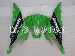 Kawasaki NINJA ZX10R 2011-2015 Injection ABS Fairing - Monster - Black Green - MFS4087