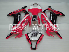 Kawasaki NINJA ZX10R 2011-2015 Injection ABS verkleidung - anderen - Schwarz Rot - MFS4089