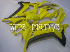 Kawasaki NINJA ZX10R 2011-2015 Injection ABS Fairing - Others - Black Yellow - MFS4093