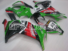 Kawasaki NINJA ZX10R 2011-2015 Injection ABS verkleidung - anderen - Schwarz Grün - MFS4095