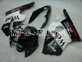 Kawasaki NINJA ZX12R 2000-2001 Injection ABS Fairing - West - Black White - MFS4097