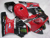 Kawasaki NINJA ZX12R 2000-2001 Injection ABS Fairing - Monster - Black Red - MFS4104
