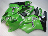 Kawasaki NINJA ZX12R 2000-2001 Injection ABS Fairing - Factory Style - Black Green - MFS4110