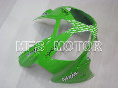 Carénage ABS injecté Kawasaki NINJA ZX12R 2002-2005 - Style usine - Noir Vert - MFS4112
