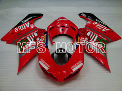 Ducati 848 / 1098 / 1198 2007-2011 Injection ABS Fairing - Alice - Red Black - MFS4113