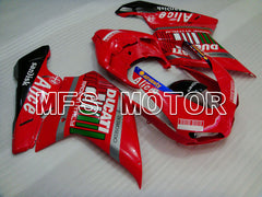 Ducati 848 / 1098 / 1198 2007-2011 Injection ABS Fairing - Alice - Red Black - MFS4113