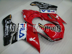 Ducati 848 / 1098 / 1198 2007-2011 Injection ABS Fairing - FILA - Red Black - MFS4119
