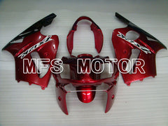 Carénage ABS injecté Kawasaki NINJA ZX12R 2002-2005 - Style usine - Couleur vin rouge - MFS4120