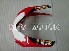 Ducati 848 / 1098 / 1198 2007-2011 Injection ABS Fairing - INFO STRADA - Red White - MFS4123